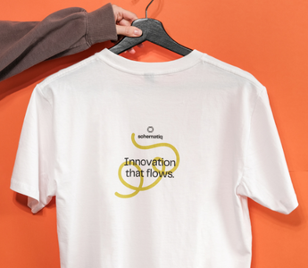 T-shirt publicitaire personnalisé avec transfert de sublimation