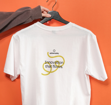 T-shirt publicitaire personnalisé avec transfert de sublimation