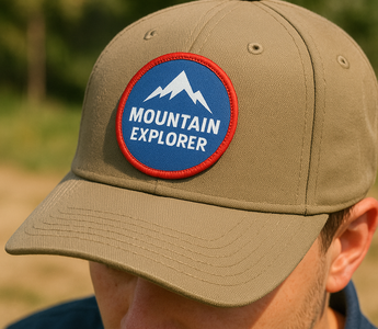 Casquette personnalisée avec écussons thermocollants SherPATCH sublimé