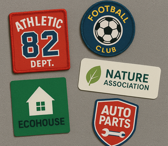 écussons thermocollant SherPATCH sublimé