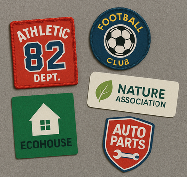 écussons thermocollant SherPATCH sublimé