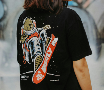 T-shirt personnalisé avec transfert DTF