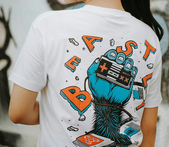 T-shirt personnalisé avec transfert DTF