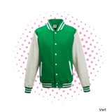Sweat baseball zippé - JH043