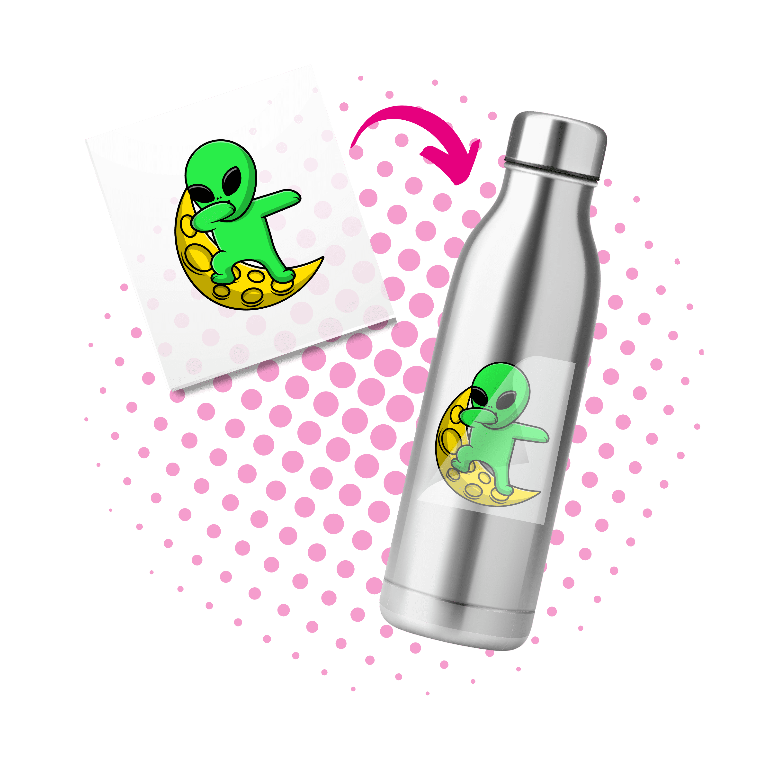 Forfait Impression UV DTF A3 - ENJOY PROMO