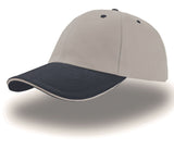 Casquette 6 pans sandwich - ATLANTIS HEADWEAR - #AT003