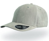 Casquette 6 pans en suédine - ATLANTIS HEADWEAR - #AT058