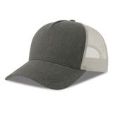 Casquette 5 pans style trucker en coton - ATLANTIS HEADWEAR - #AT228