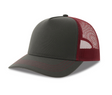 DARK GREY/BURGUNDY