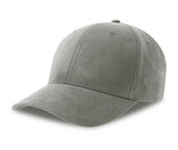 Casquette 6 pans en suédine - ATLANTIS HEADWEAR - #AT287