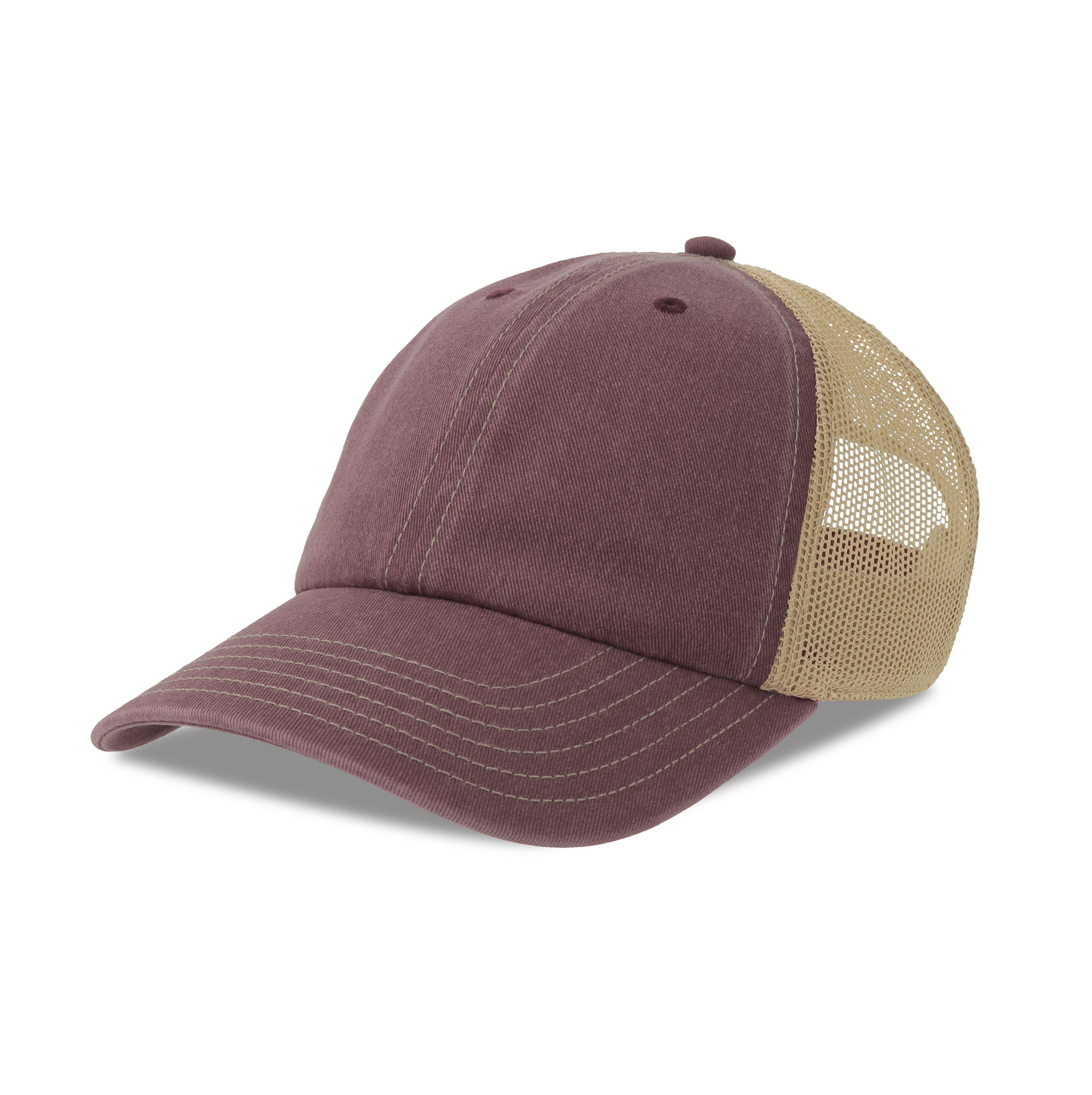 Casquette bicolore 6 pans style vintage - ATLANTIS HEADWEAR - #AT319