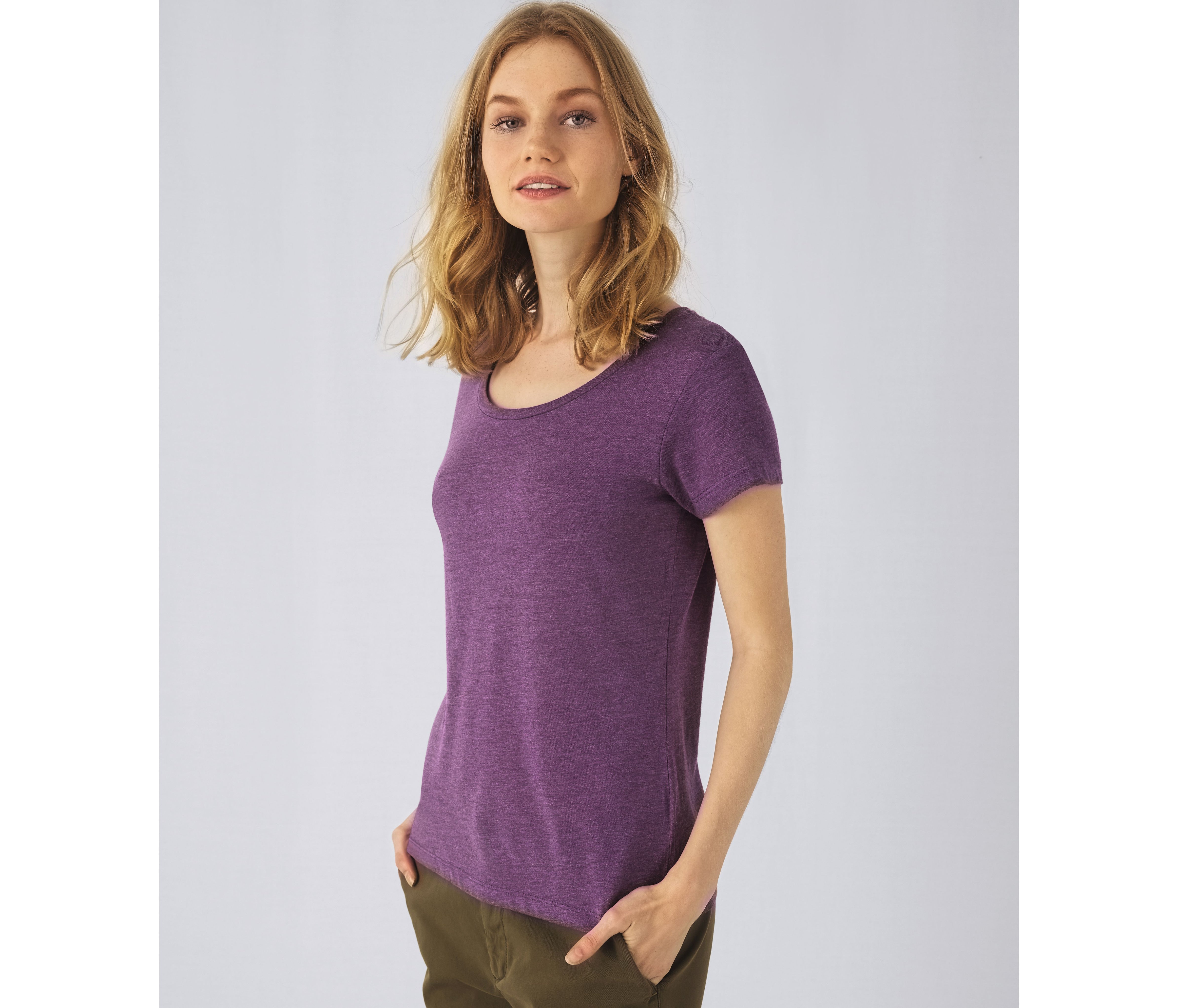Tee-shirt femme Tri-blend - B&C - #BC056