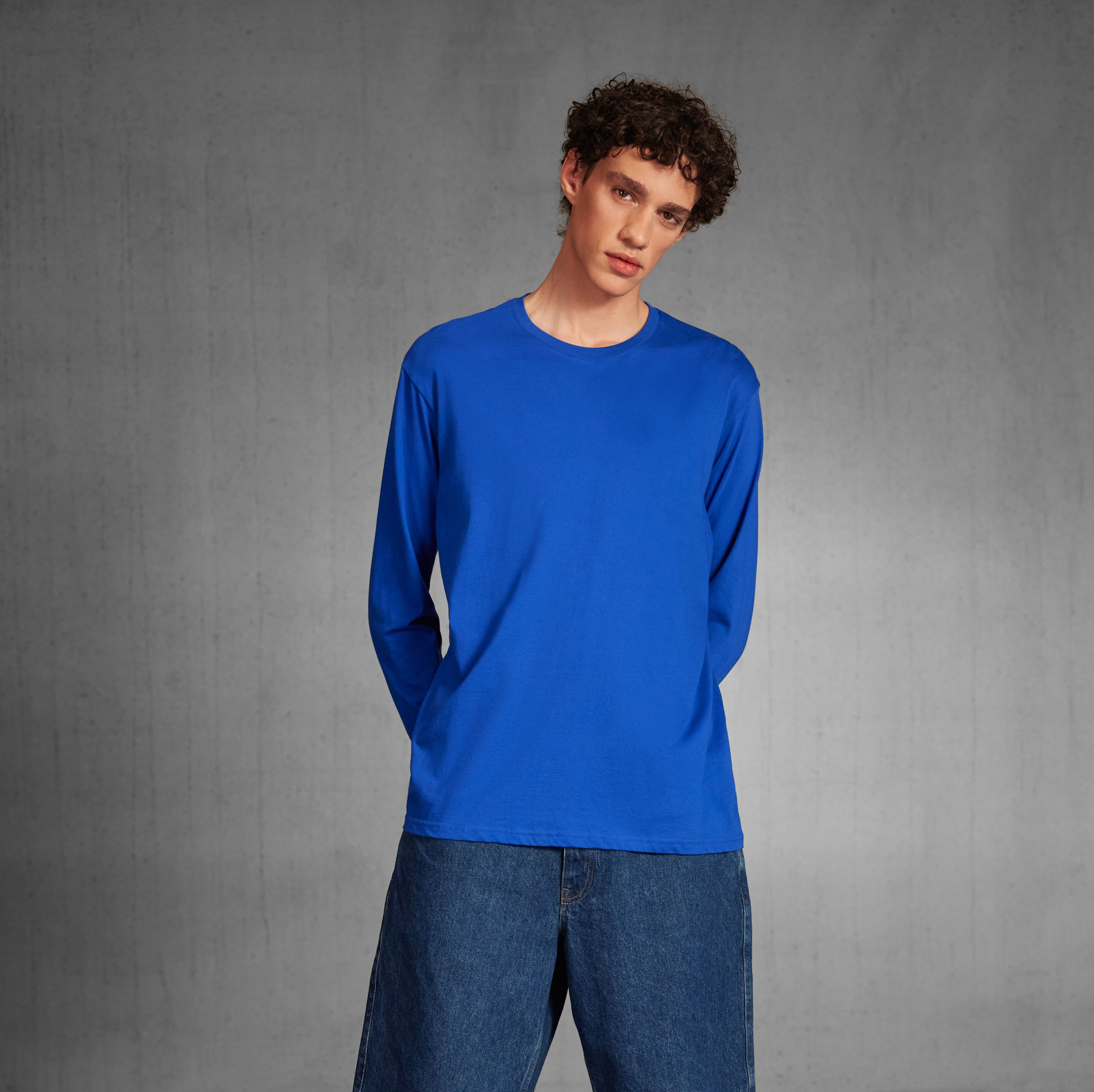 Tee-shirt homme manches longues - B&C - #BC05T