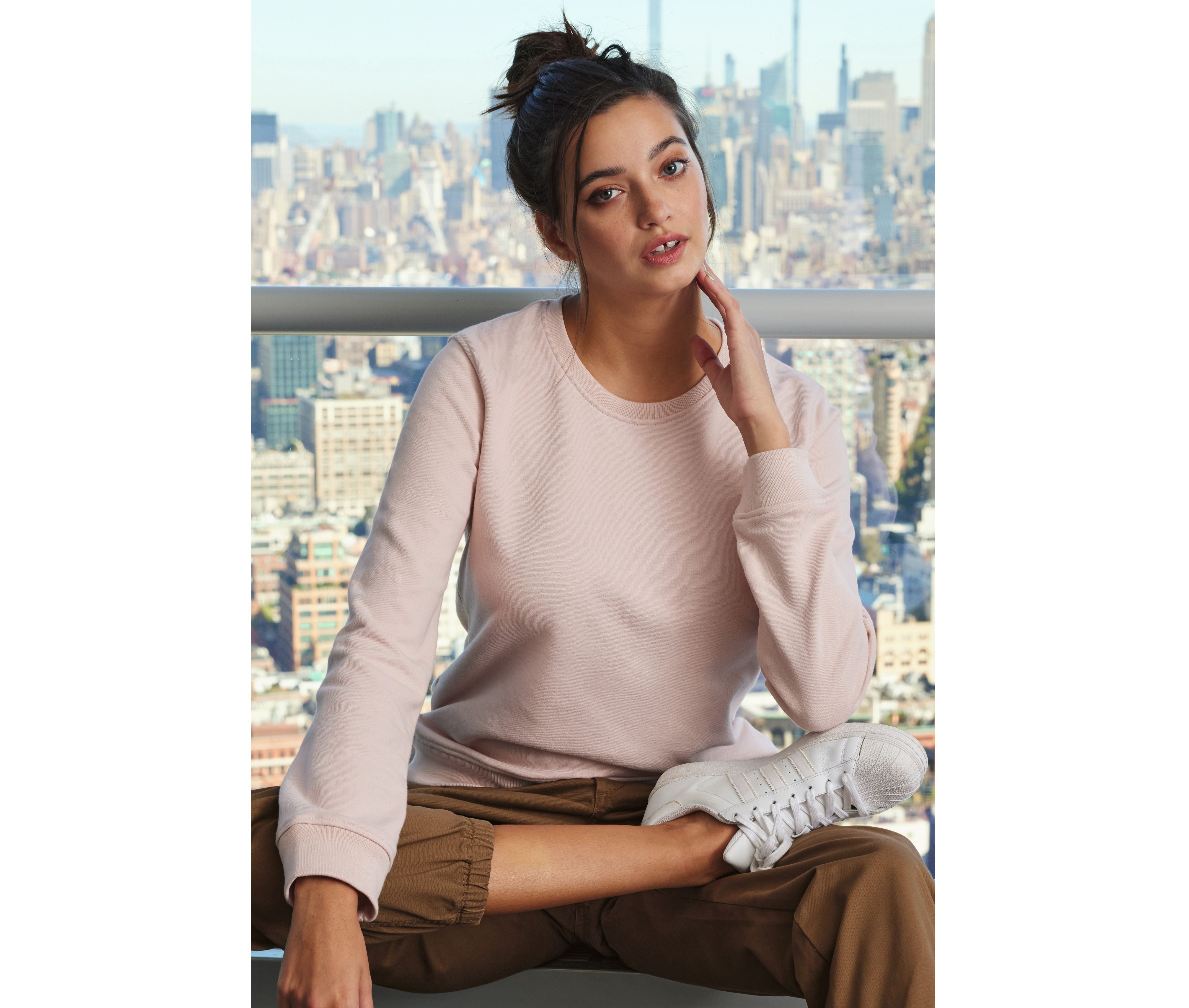 Sweat col rond organique femme - B&C - #BCW32B