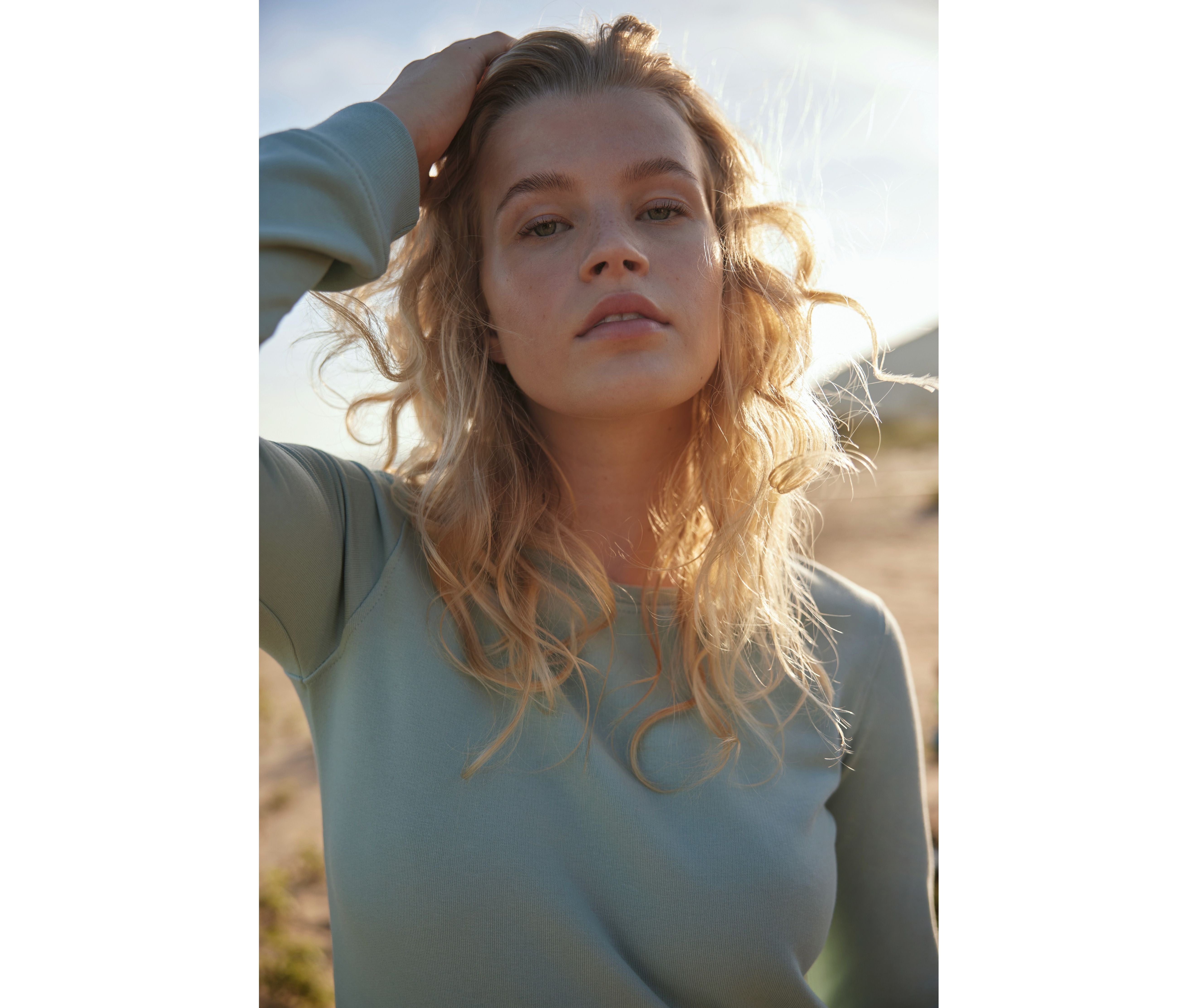 Sweat col rond organique femme - B&C - #BCW32B