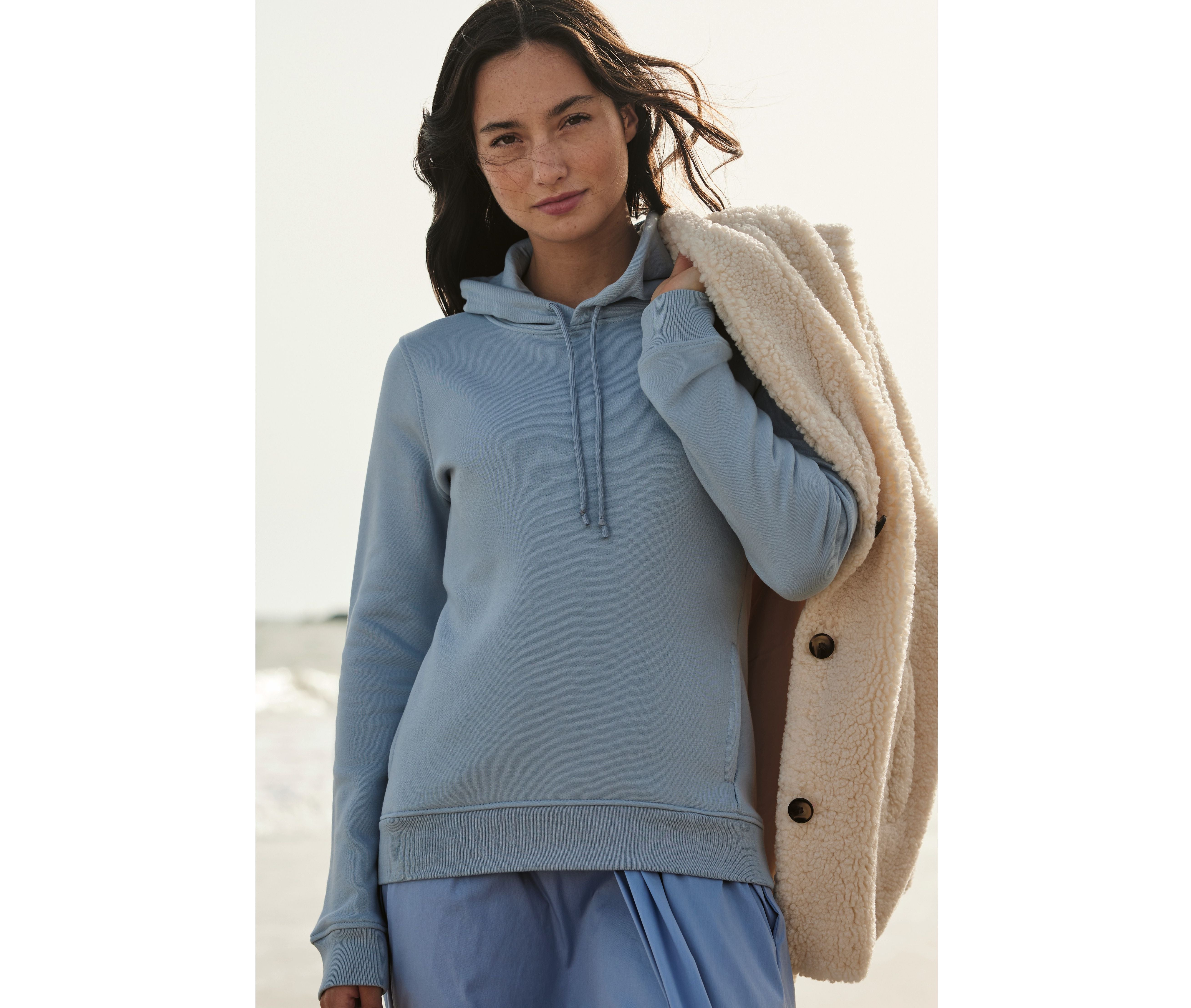Sweat capuche organique femme - B&C - #BCW34B