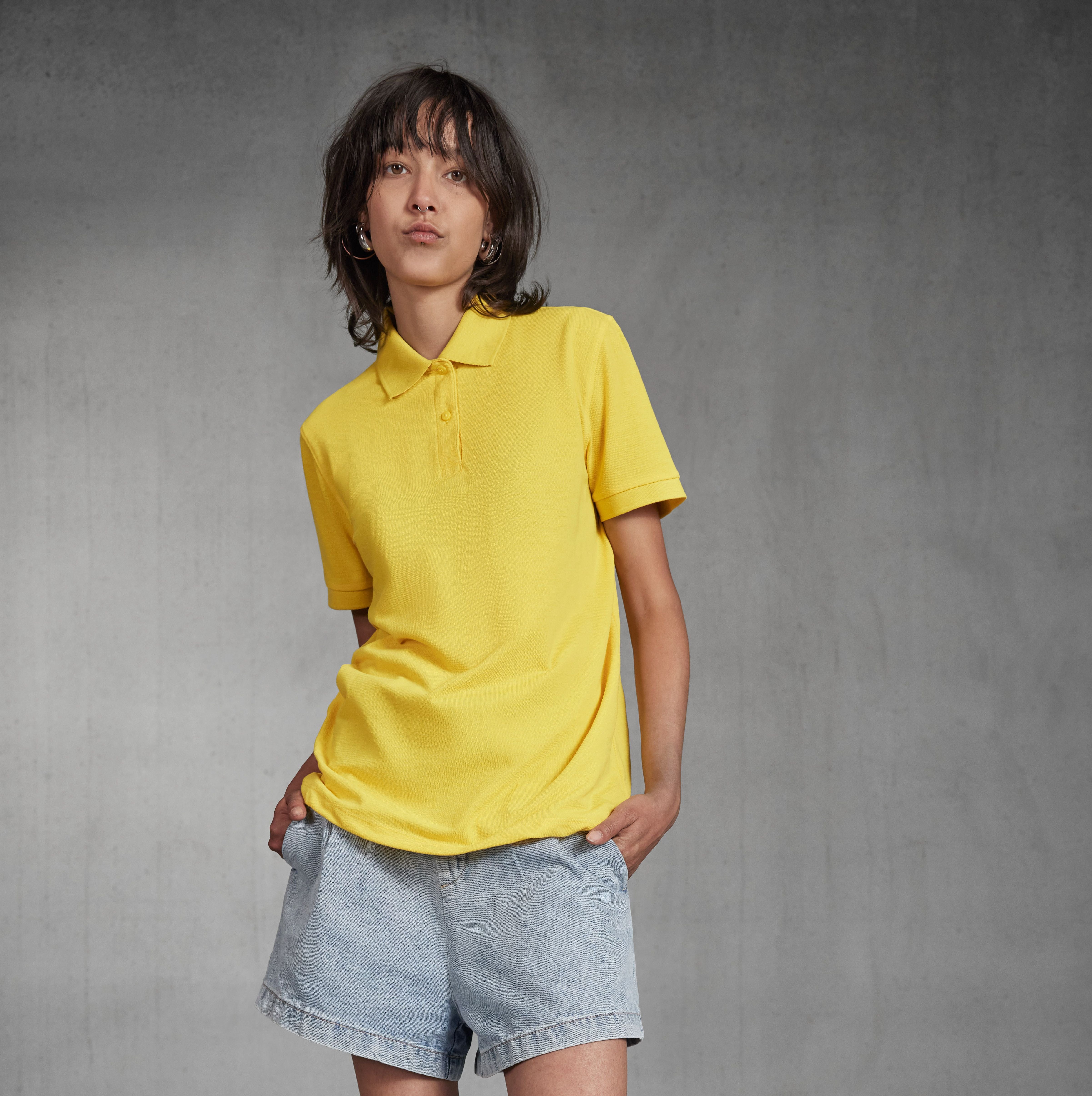 Polo femme 65/35 en polyester recyclé - B&C - #BCW465