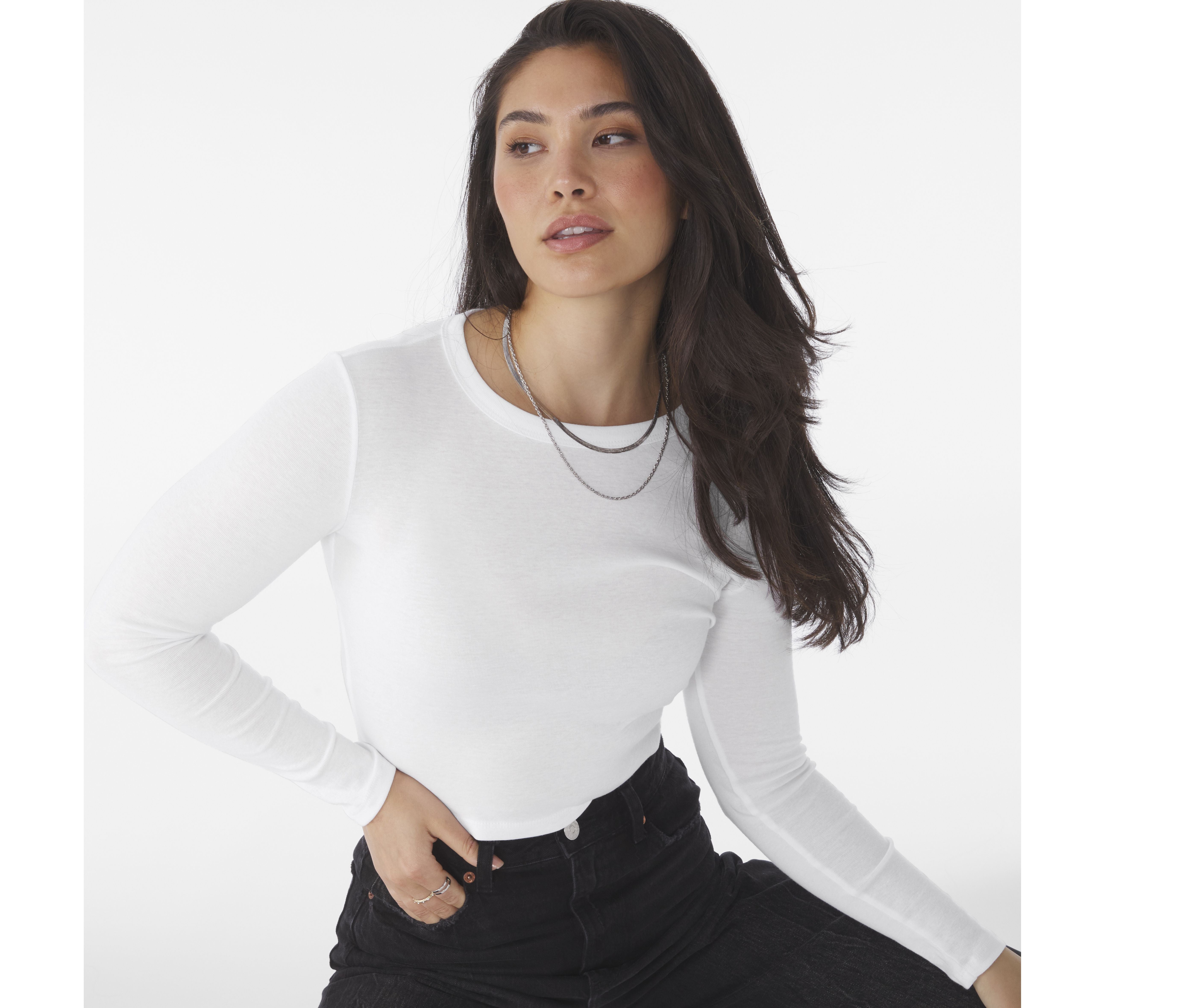 Tee-shirt court manches longues femme - BELLA+CANVAS - #BE1501