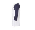 WHITE / NAVY