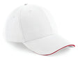 WHITE/CLASSIC RED