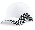 WHITE/DAMIER BLACK