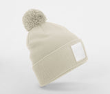 Bonnet avec pompon et patch - BEECHFIELD - #BF338R