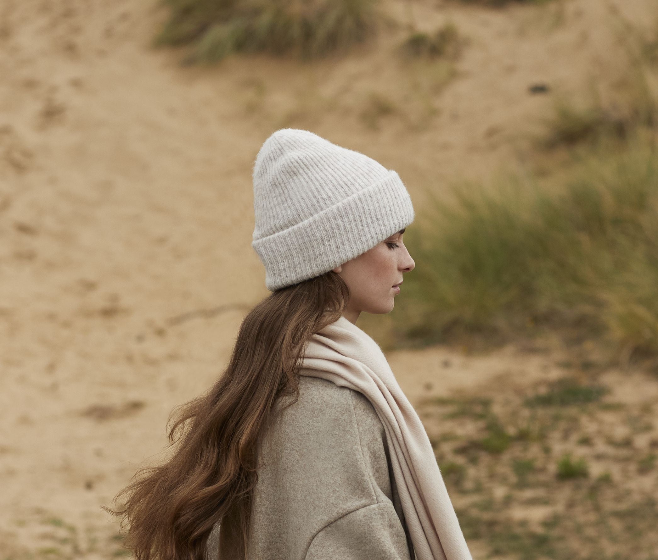 Bonnet en maille côtelée - BEECHFIELD - #BF386