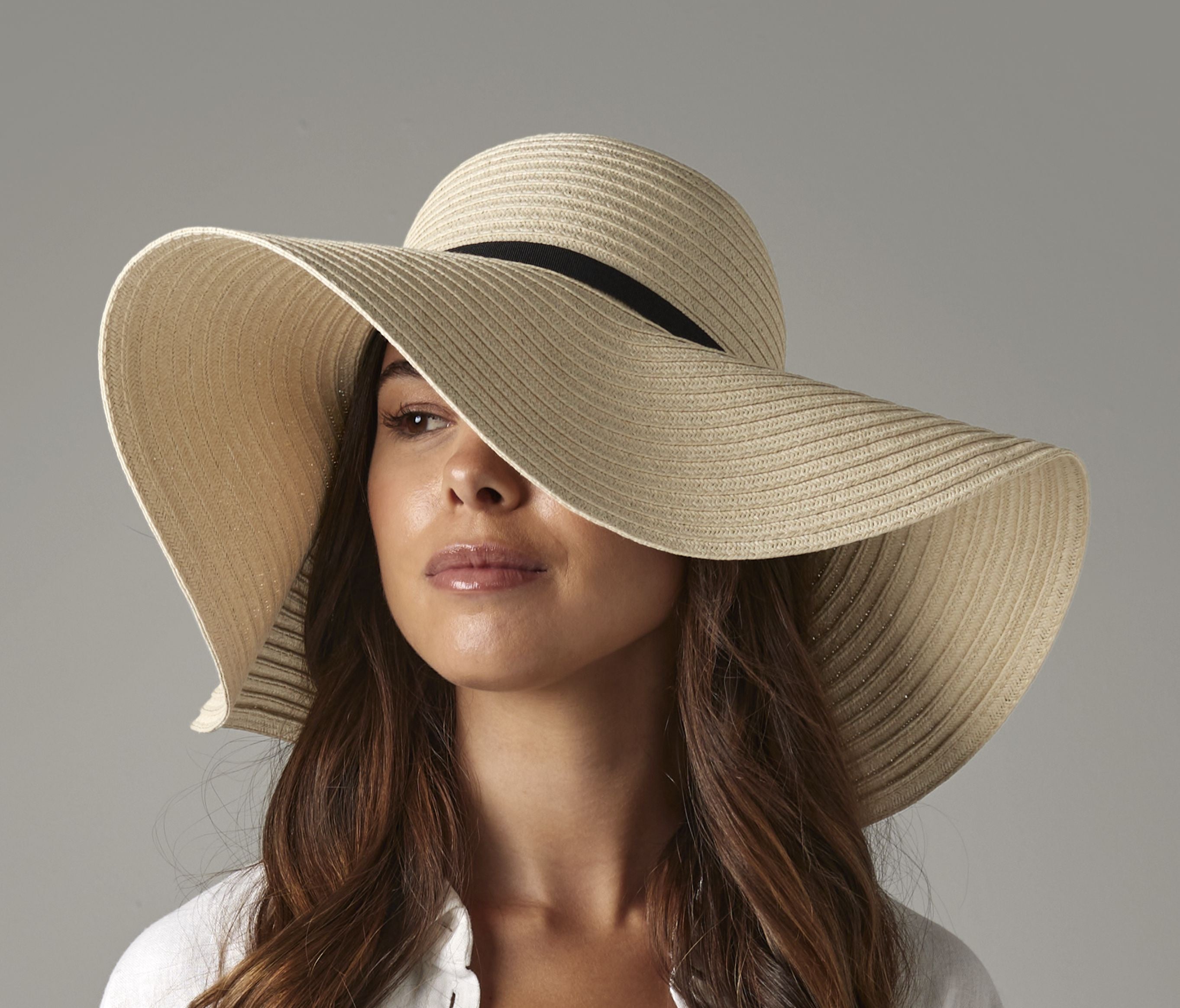 Grand chapeau de paille - BEECHFIELD - #BF740