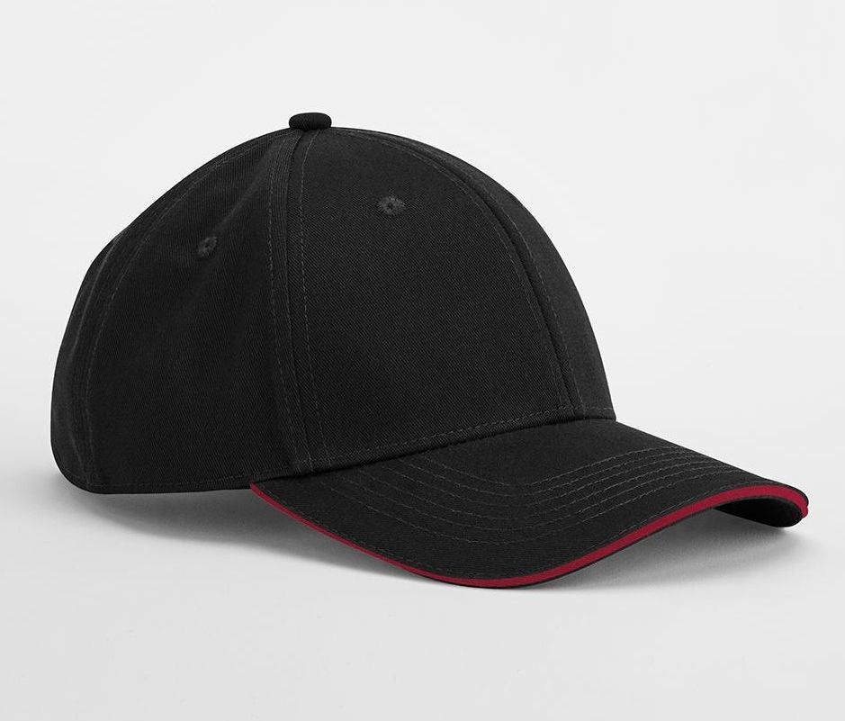 Casquette en coton organique avec liseré - BEECHFIELD - #BF820C