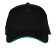 BLACK/KELLY GREEN