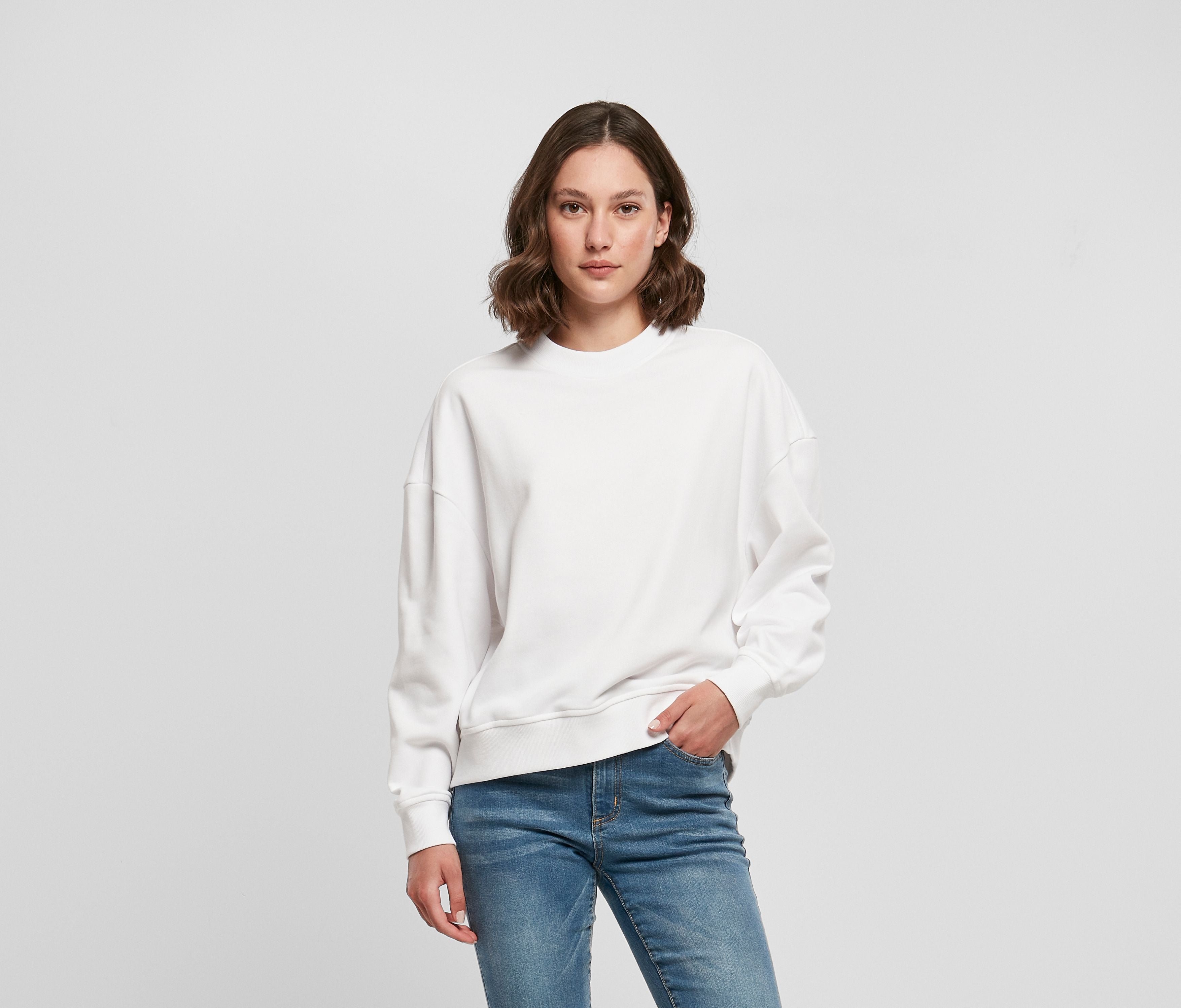 Sweat col rond femme - BUILD YOUR BRAND - #BY212