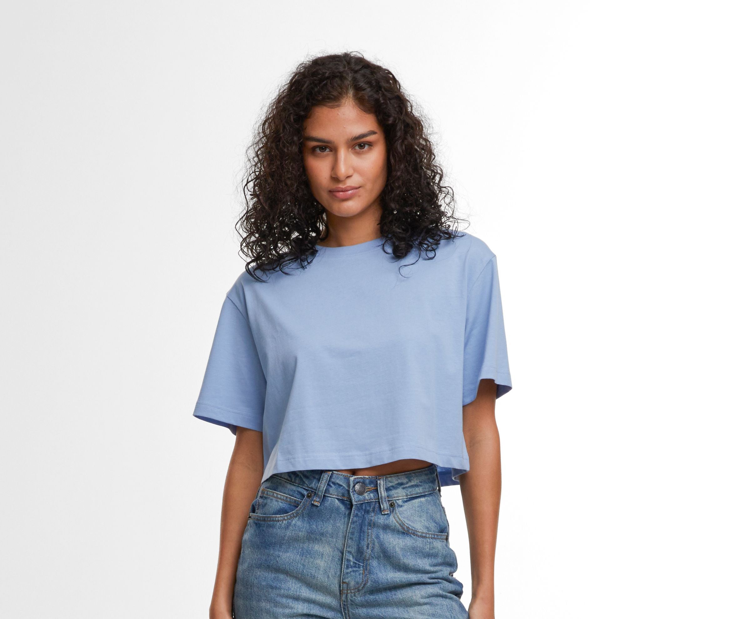 Tee-shirt court femme - BUILD YOUR BRAND - #BY264