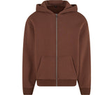 FLUFFY ZIP HOODY - BUILD YOUR BRAND - #BY285