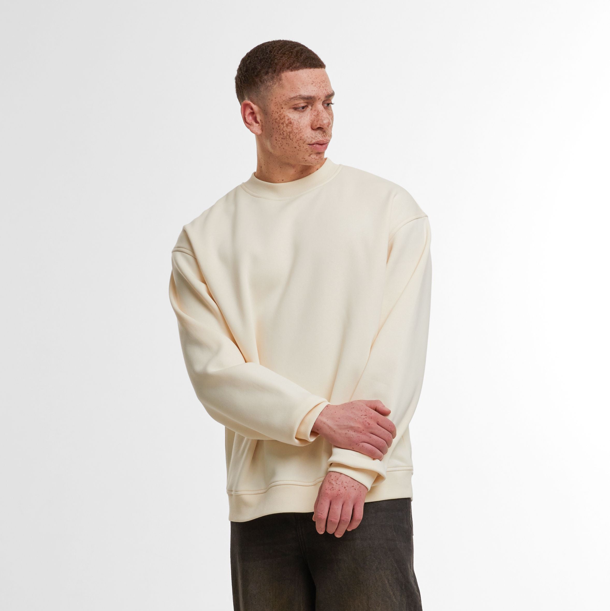 Sweat col rond ample - BUILD YOUR BRAND - #BY409