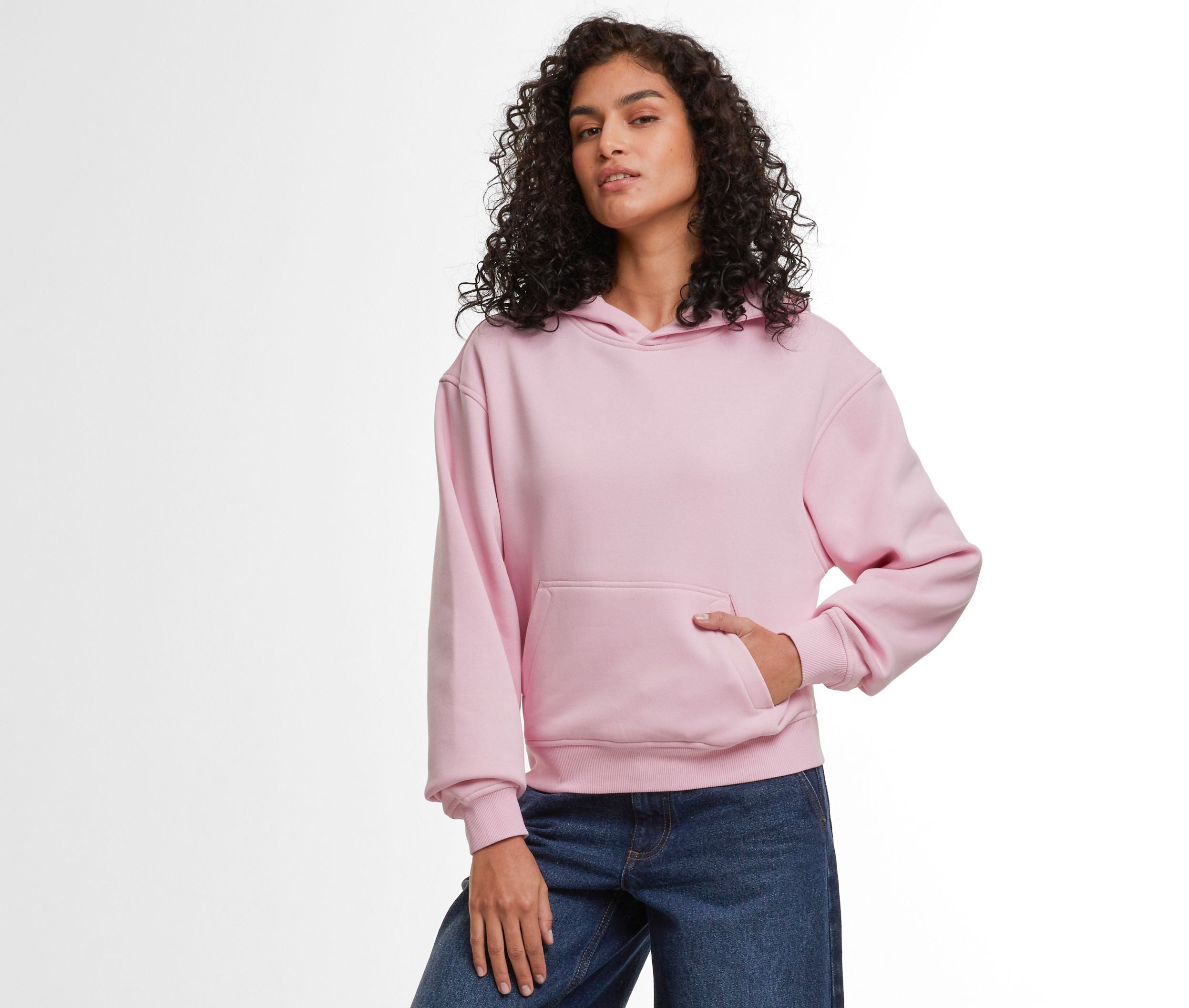 Sweat capuche ample pour femme - BUILD YOUR BRAND - #BY444