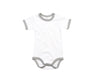 WHITE / HEATHER GREY MELANGE