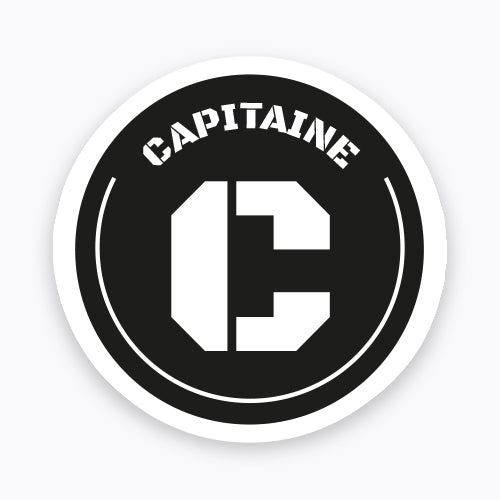 Écusson Capitaine Decathlon Noir