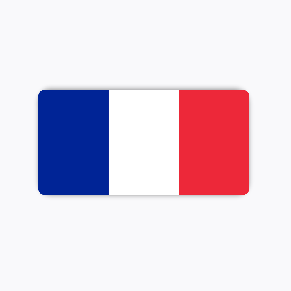 Écusson Drapeau France