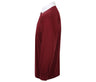 DEEP BURGUNDY / WHITE
