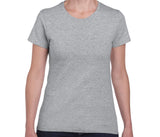 Tee-shirt col rond 180 femme - GILDAN - #GN182