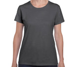 Tee-shirt col rond 180 femme - GILDAN - #GN182