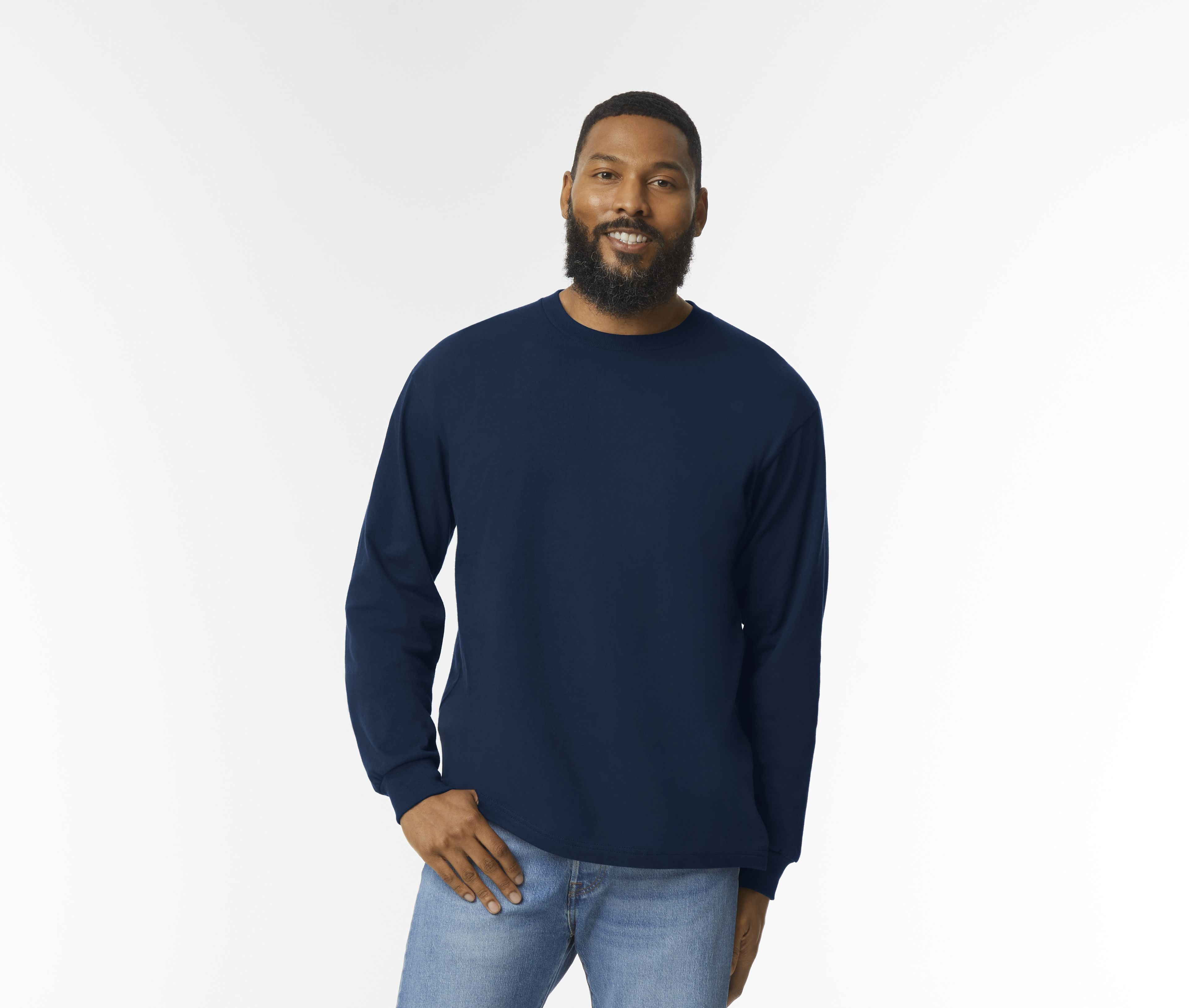 Tee-shirt homme manches longues - GILDAN - #GN401