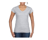 Tee-shirt col V femme - GILDAN - #GN647
