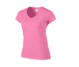 Tee-shirt col V femme - GILDAN - #GN647