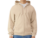 Sweat à capuche zippé unisexe - GILDAN - #GNSF60