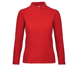 Polo manches longues femme - B&C - #ID1LW