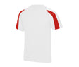BIANCO ARTICO/ROSSO FUOCO