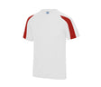 ARCTIC WHITE / FIRE RED