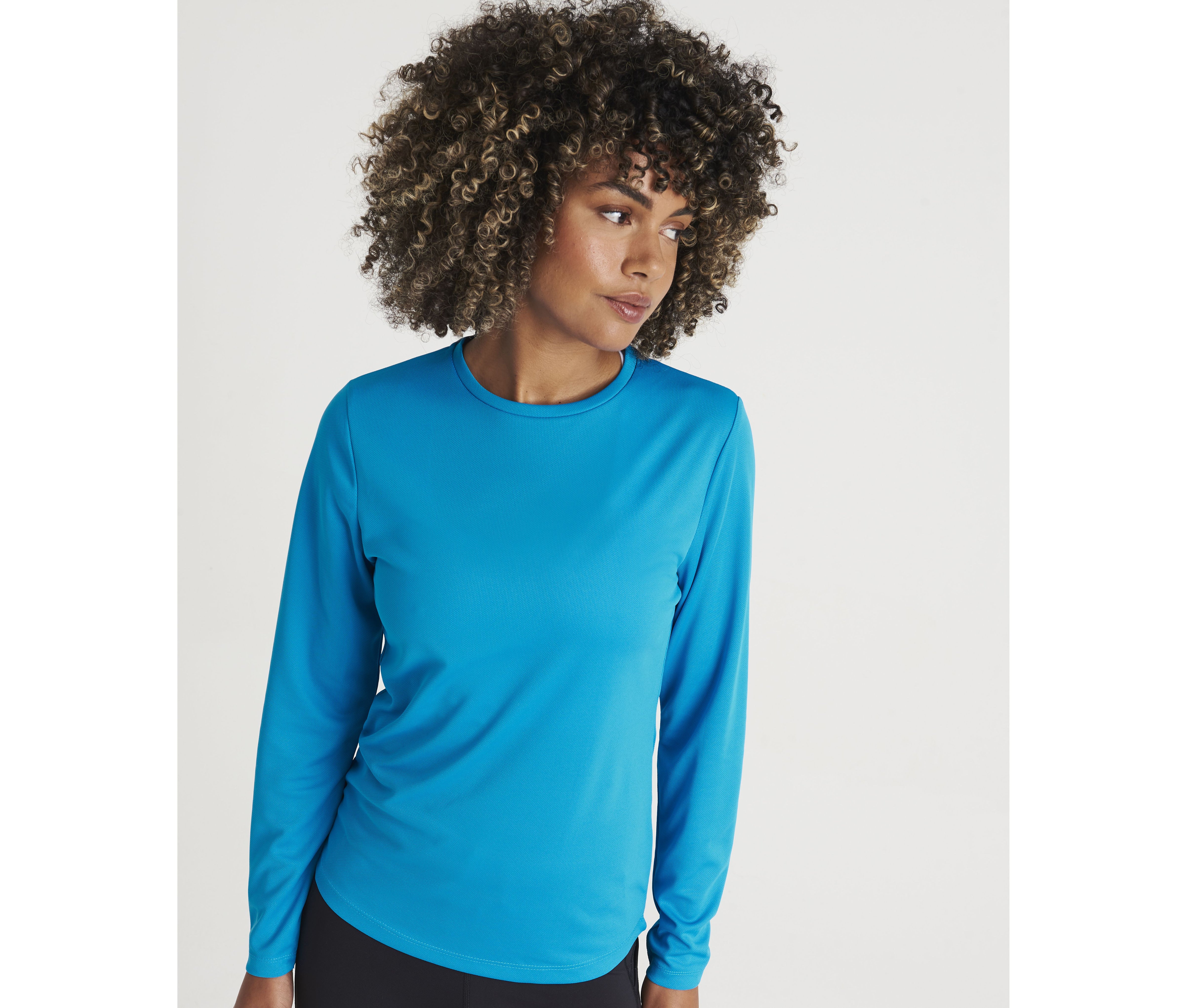 Tee-shirt femme respirant manches longues Neoteric™ - JUST COOL - #JC012