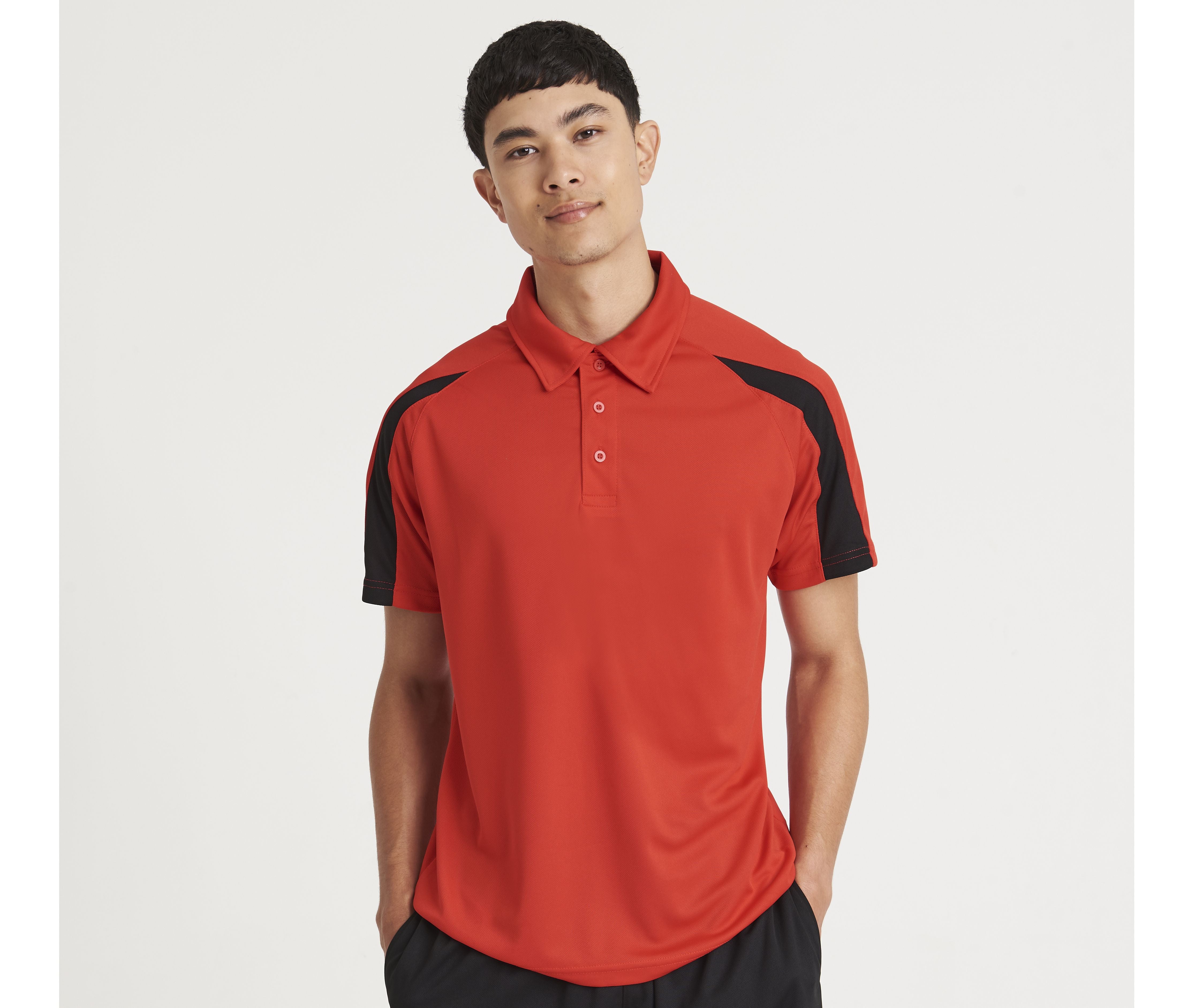 Polo de sport contrasté Neoteric™ - JUST COOL - #JC043